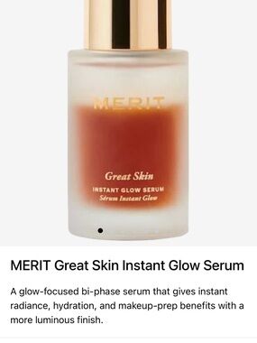 MERIT Great Skin Instant Glow Serum - Amber Glow
